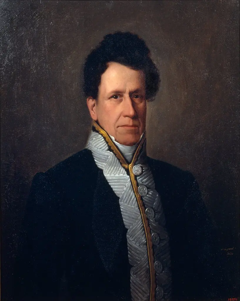 Portrait of Manuel Mª Gutiérrez, by Antonio María Esquivel