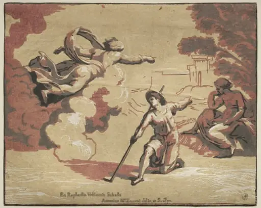 God Appearing to Isaac, by Antonio Maria I Zanetti