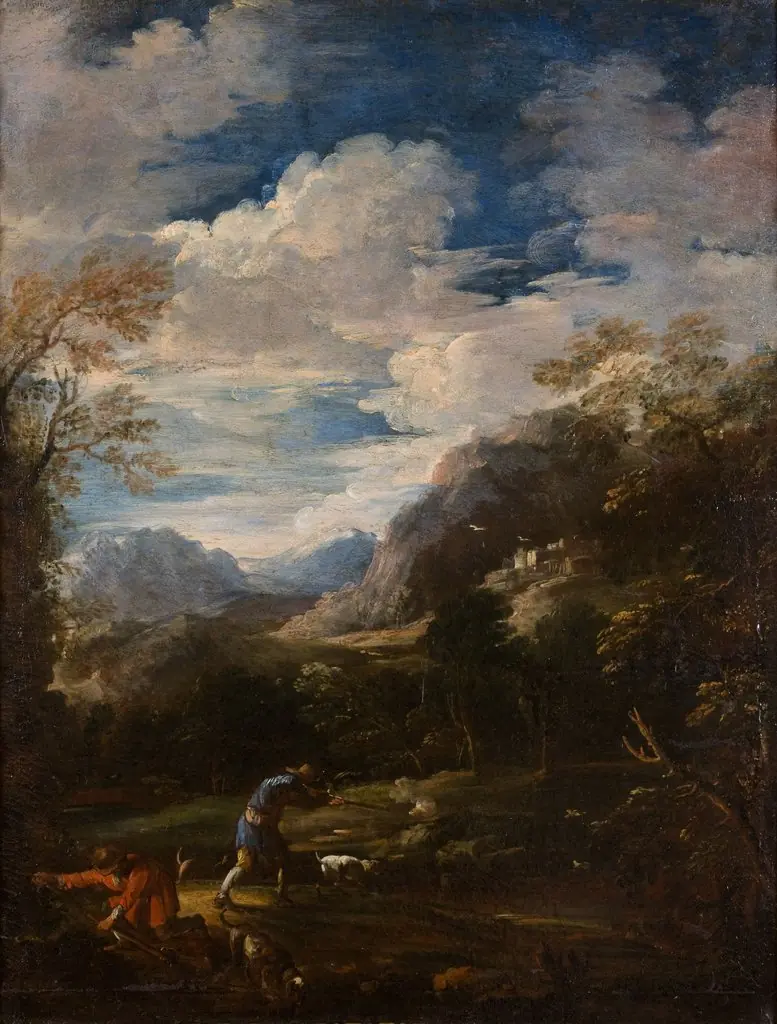 A Hunt, by Antonio Maria Marini