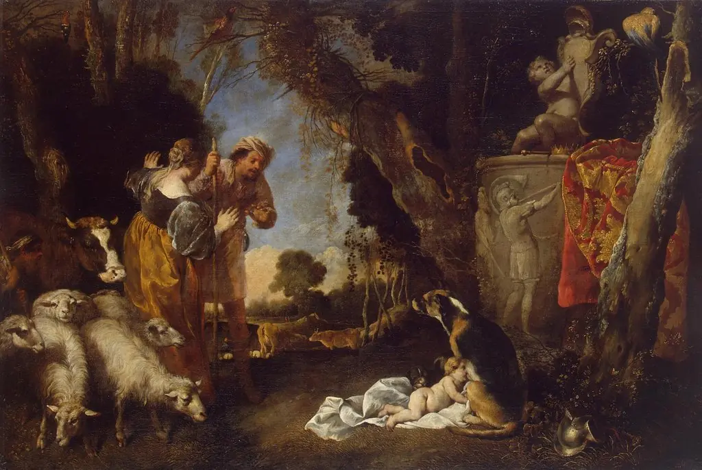Childhood of King Cyrus, by Antonio Maria Vassallo