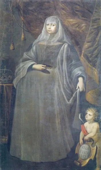 Portrait of Maria Francisca de Sabóia, by Antonio Oliveira de Louredo