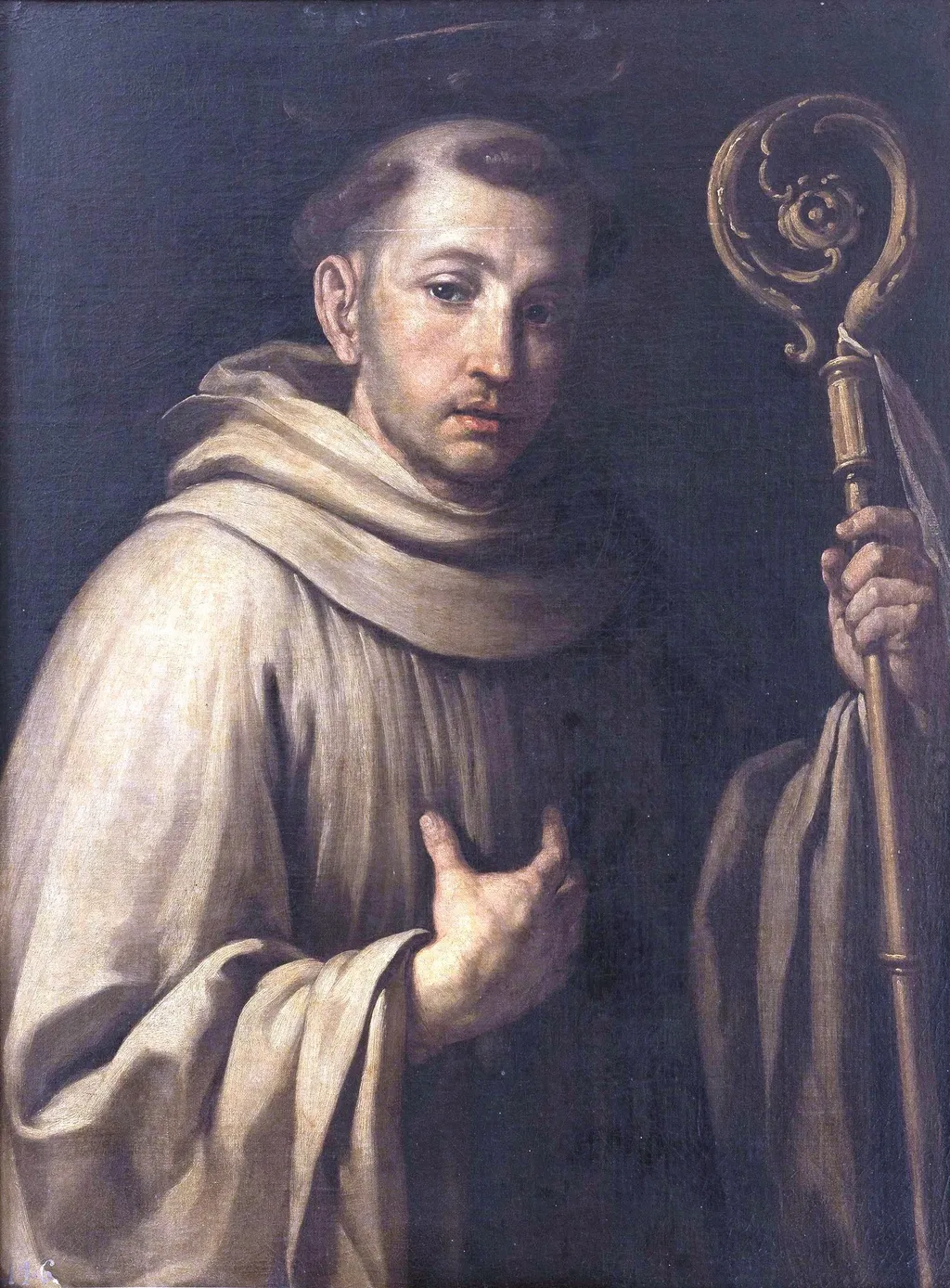 San Bernardo Abad, by Antonio Palomino, oil, 1601