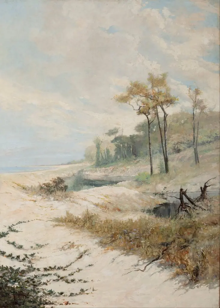 Cabrália Bay, by Antônio Parreiras