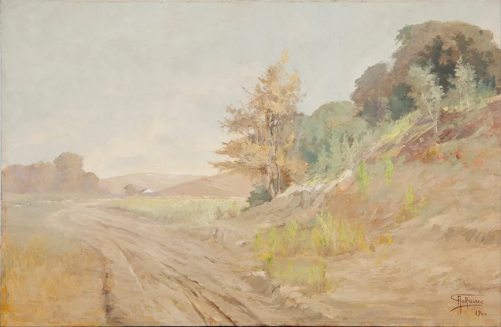 Hazy Day, by Antônio Parreiras, oil, 1900