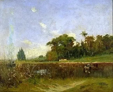 Paisagem (Friburgo), by Antônio Parreiras