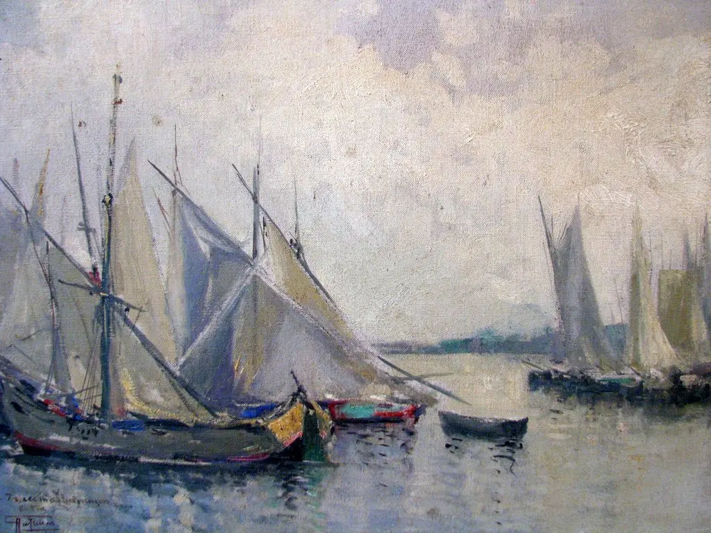 Seascape (II), by Antônio Parreiras