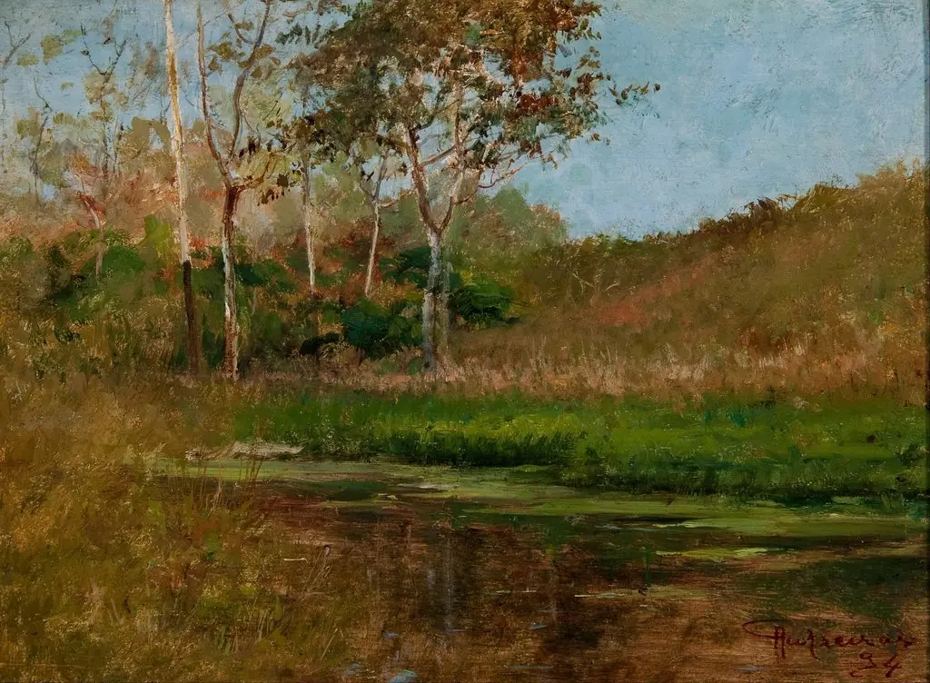 Still Water, by Antônio Parreiras