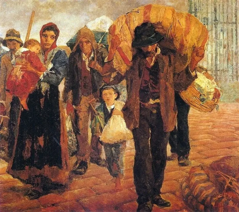 Emigrants, by Antonio Rocco