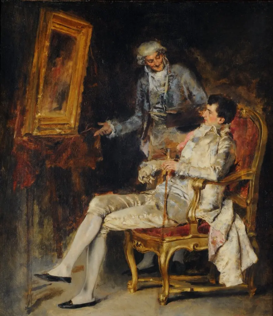 El Aficionado, by Antonio Salvador Casanova y Estorach