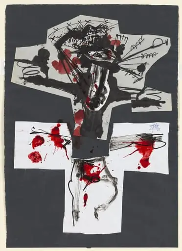 Untitled, by Antonio Saura