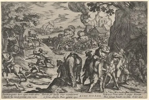 Aetas Ferrea (The Iron Age), by Antonio Tempesta