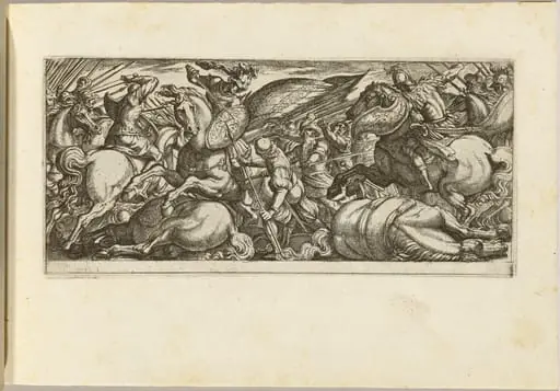 Battle between Cavalry and Infantry, by Antonio Tempesta