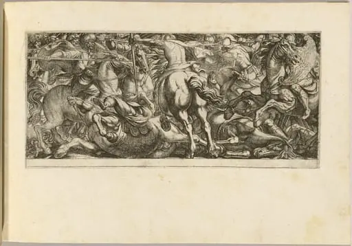 Cavalry Engagement, by Antonio Tempesta