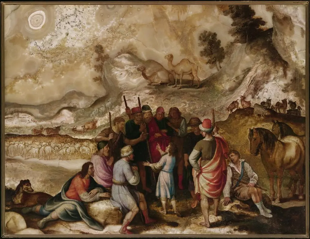 Joseph Explaining His Dream to His Brothers, by Antonio Tempesta
