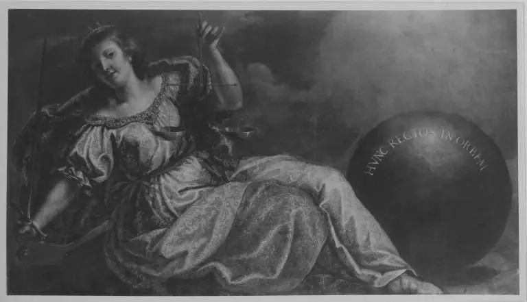 Justitia (Hunc rectos in orbem), by Antonio Triva