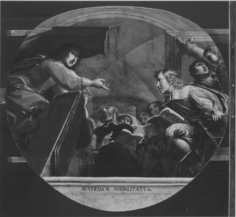 Kurprinz Maximilian und Erzherzog Ferdinand als Studenten in Ingolstadt, by Antonio Triva