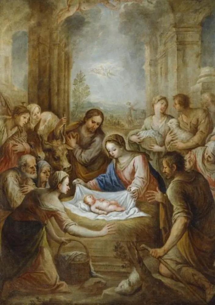 The Adoration of the Shepherds, by Antonio van de Pere
