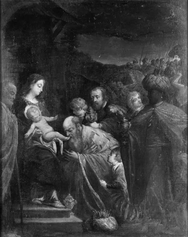 The Adoration of the Kings, by Antonio Visentini