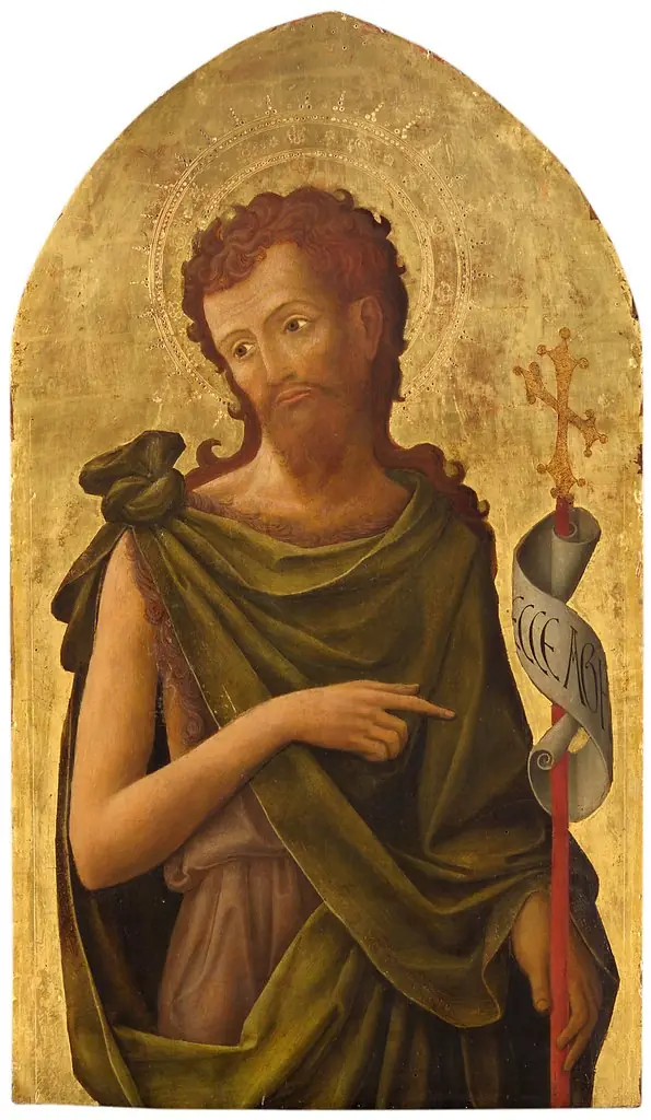 John the Baptist, by Antonio Vivarini