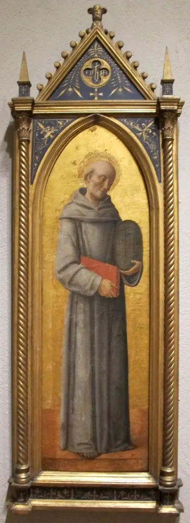 san bernardino, by Antonio Vivarini