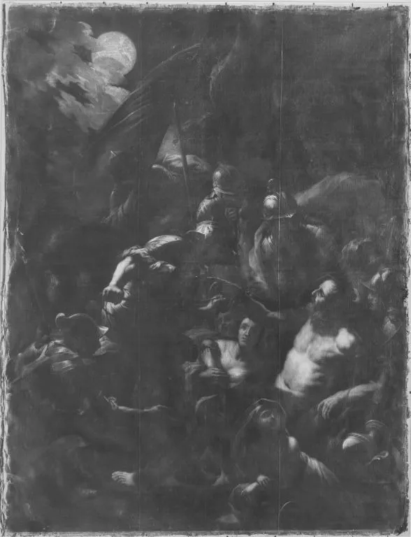 Arrest of Simson, by Antonio Zanchi, unspecified, 1688