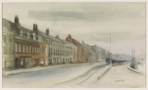 18th Century Houses, South Quay, Yarmouth, by Antonis Mor