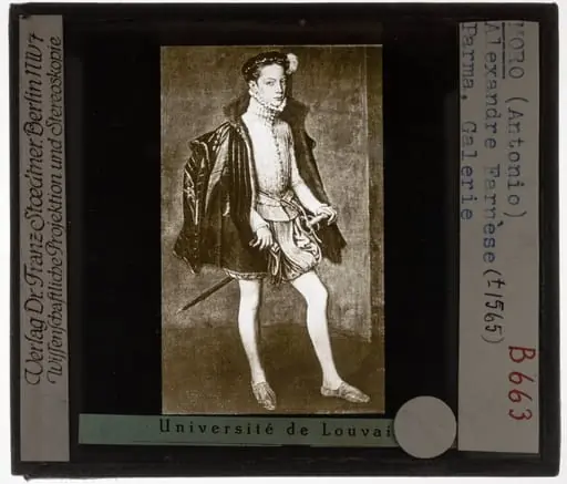 Anthonis Mor van Dashorst. Alessandro Farnese, by Antonis Mor