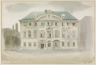 Duke's Head Hotel, Market Place, King's Lynn, by Antonis Mor