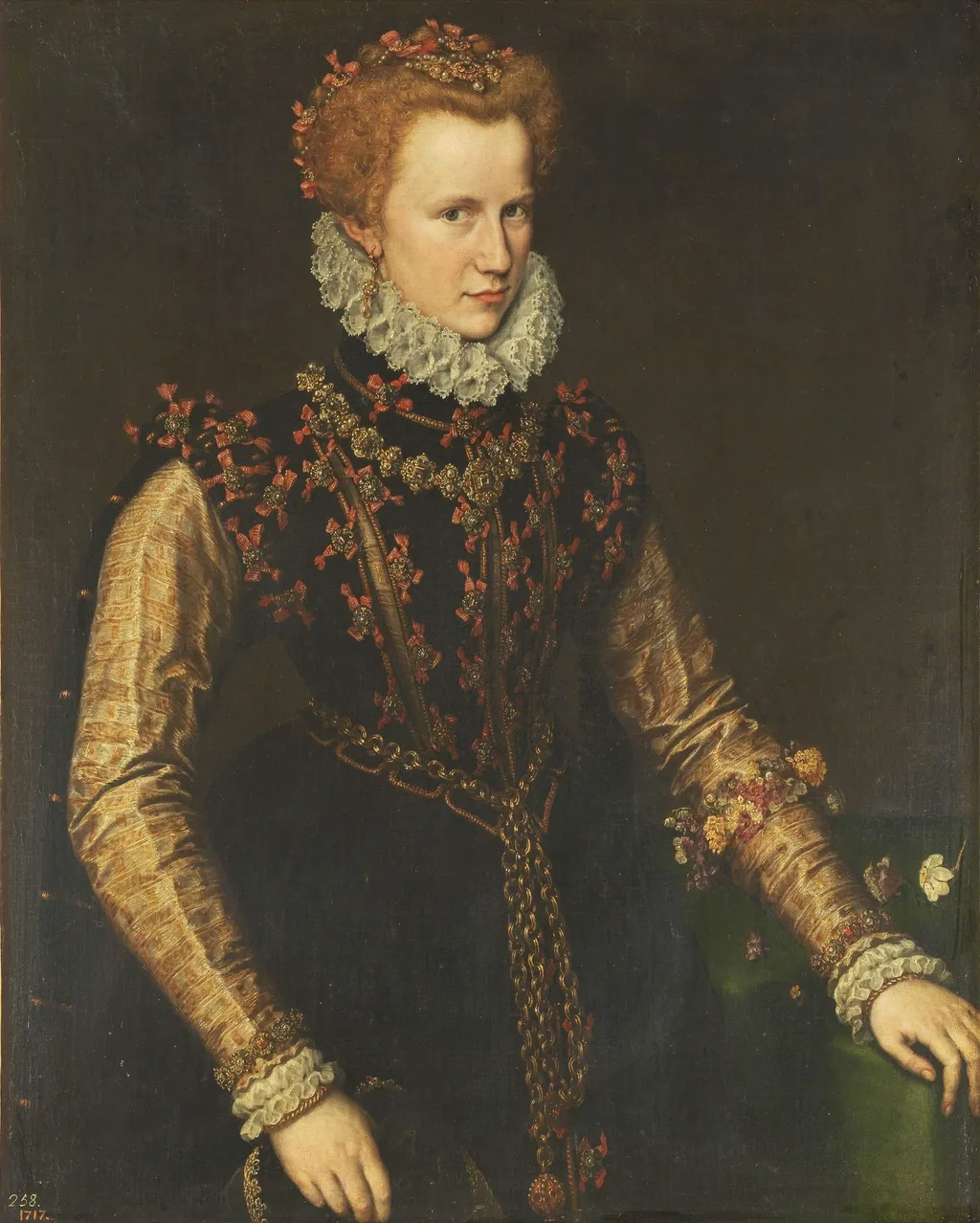 Jane Dormer, Duchess of Feria (?), by Antonis Mor, oil, 1558