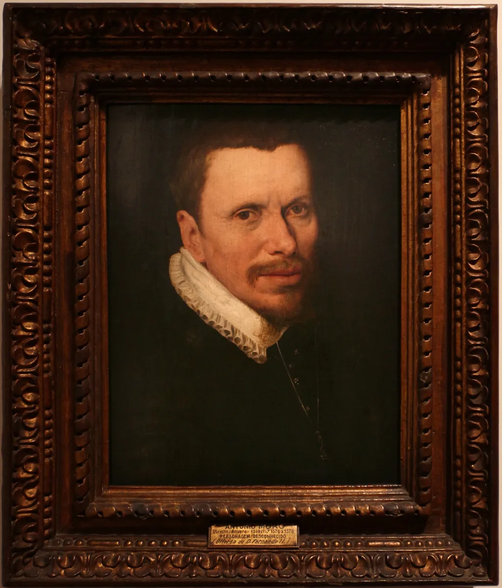 Male Portrait, by Antonis Mor, unspecified, 1550
