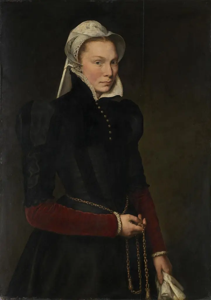 Portrait of a lady, by Antonis Mor