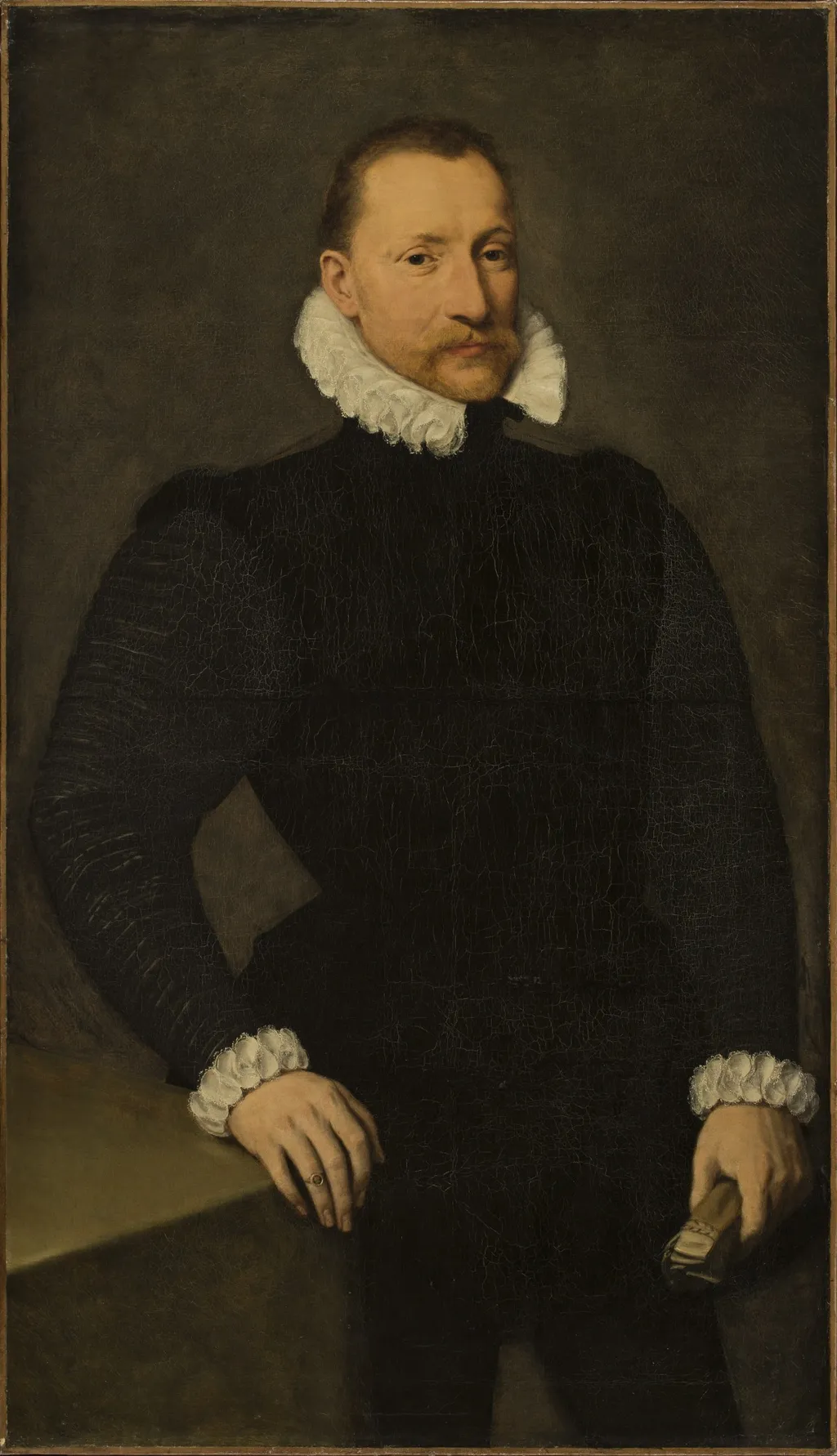 Portrait of a Man, by Antonis Mor, oil