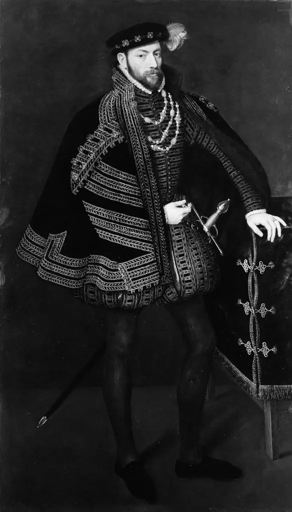 Portrait of a Man, Possibly Ottavio Farnese (1524–1586), Duke of Parma and Piacenza, by Antonis Mor