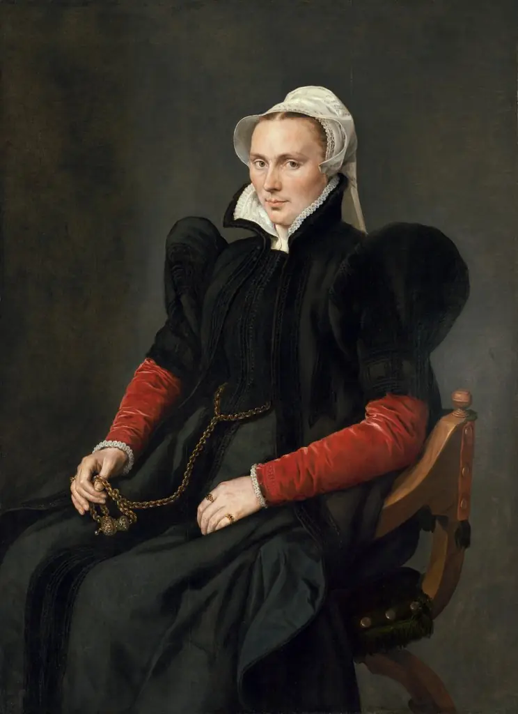 Portrait of a Seated Woman, by Antonis Mor
