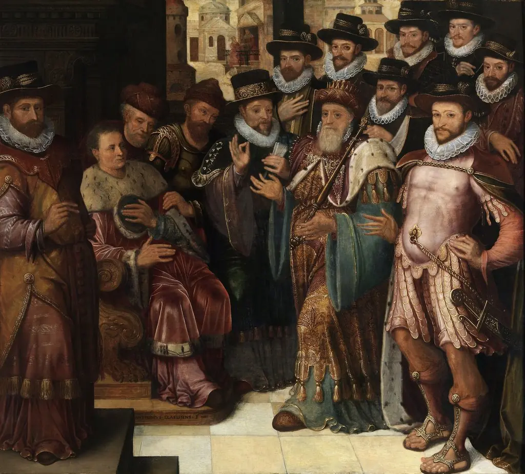 The judgement of Cambyses