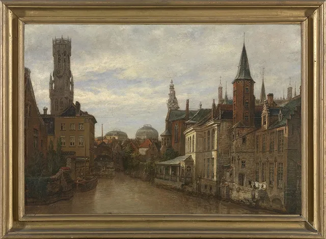 De Rozenhoedkaai in Brugge