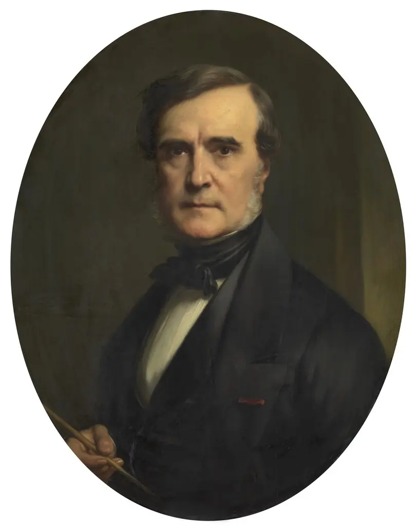 Self Portrait, by Antoon Van Ysendyck