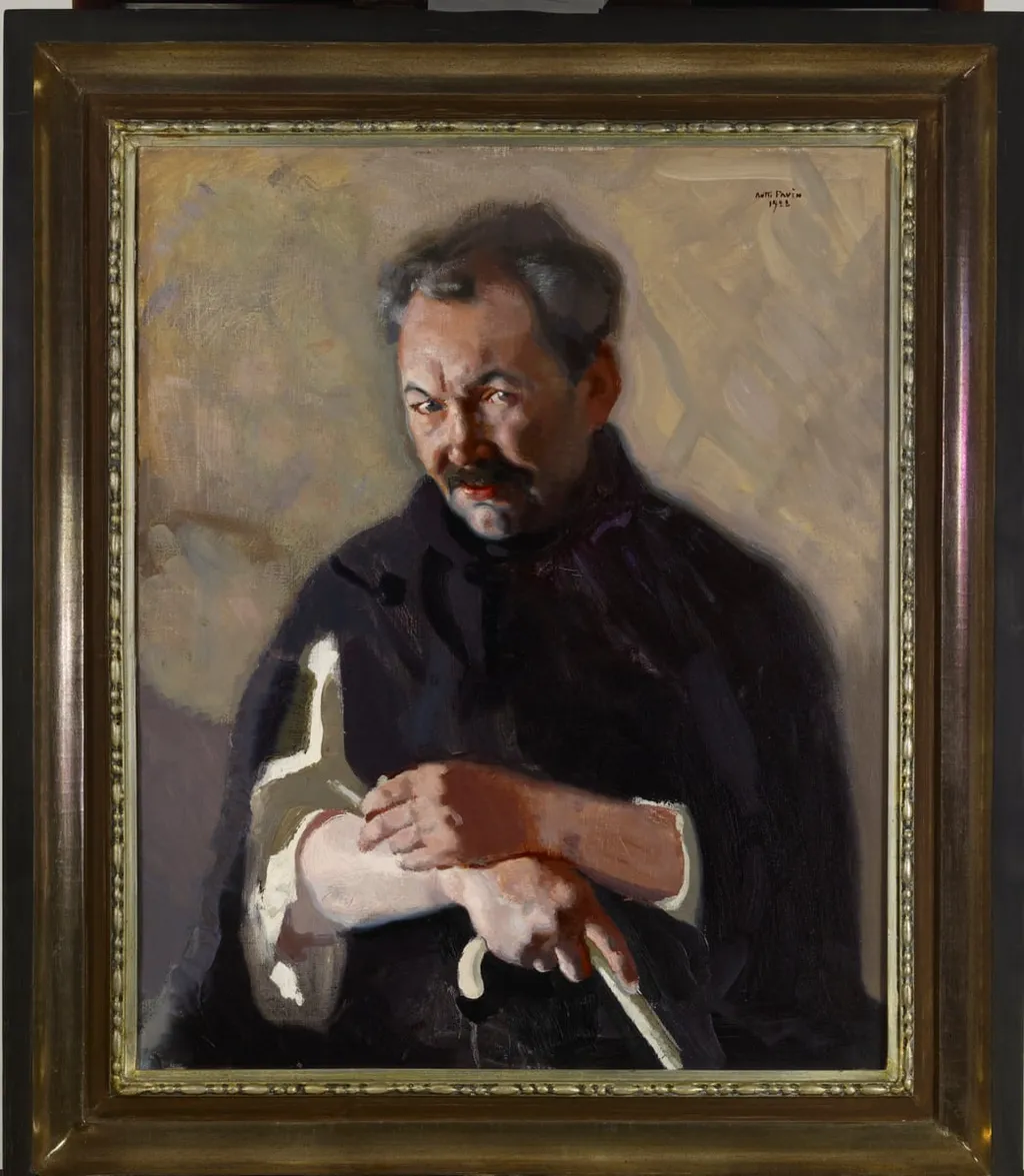 Eino Leinon muotokuva, by Antti Favén, unspecified