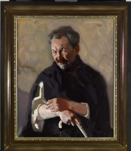 Eino Leinon muotokuva, by Antti Favén