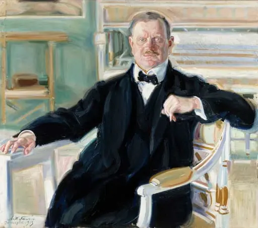 Jean Sibeliuksen muotokuva, by Antti Favén