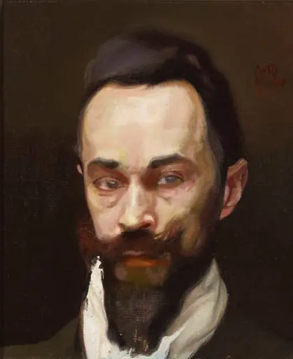 S. Wettenhovi-Aspan muotokuva, by Antti Favén