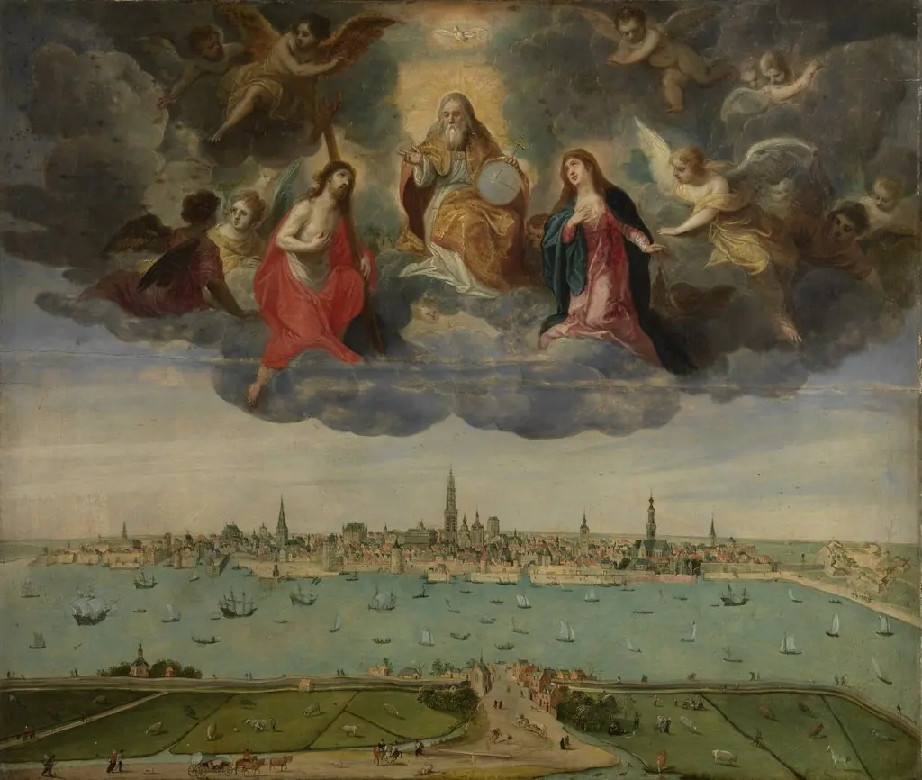 Antwerp and the Vlaams Hoofd in 1600