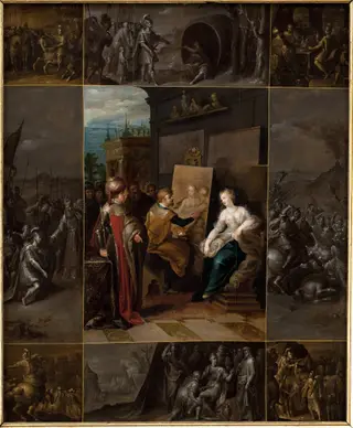 Apelles Painting Campaspe