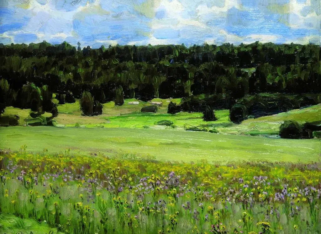 Abramtsevo horizons, by Apollinary Vasnetsov