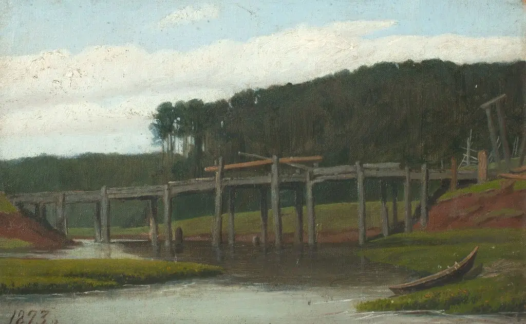 Bridge, by Apollinary Vasnetsov