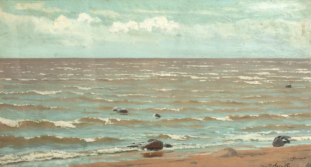 Gulf shore. Terijoki, by Apollinary Vasnetsov, unspecified, 1891