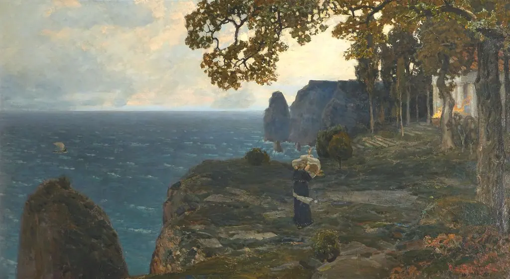 Iphigenia in Tauris, by Apollinary Vasnetsov