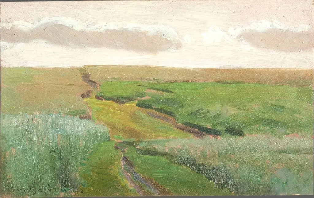 Kozlovka. Fields, by Apollinary Vasnetsov