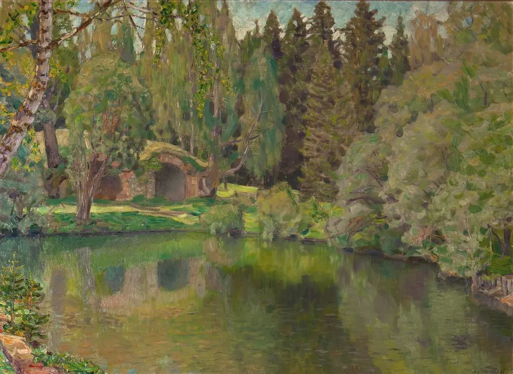 pond catacombs, by Apollinary Vasnetsov