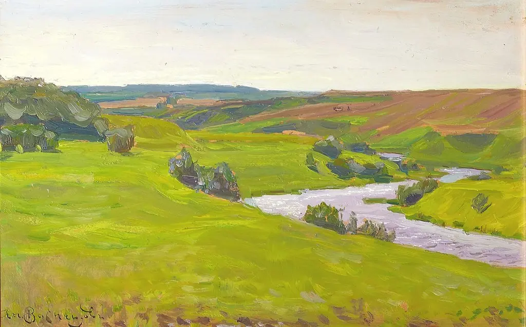 Sestra river, by Apollinary Vasnetsov